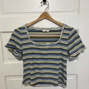 ZOCO striped crop top